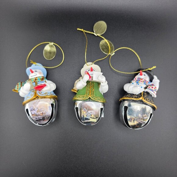 Bradford Exchange Ornaments Set 3pc New - Picture 1 of 9